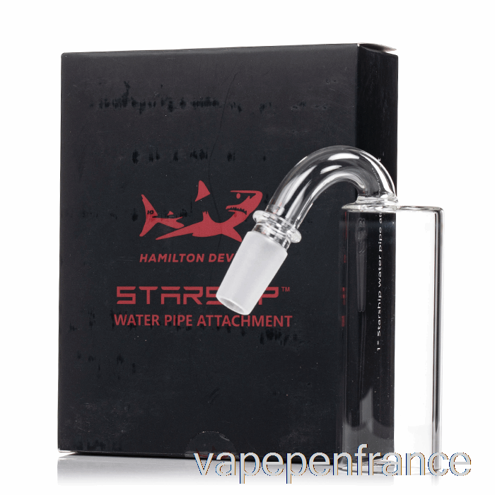 Hamilton Devices Starship Water Pipe Attachment Clear Vape Pen